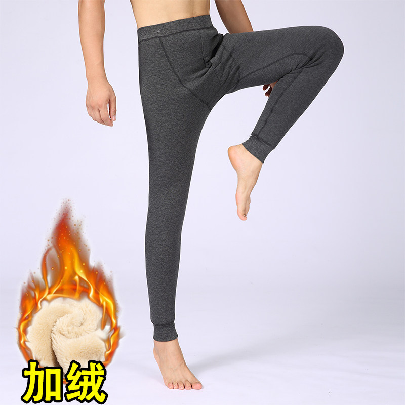 男士保暖褲加厚加絨褲男裝內褲緊身打底褲棉毛褲秋褲單件冬季棉褲在類目 男裝, 棉褲中 - 來自Buy2taobao.com提供專業的淘寶代購服務