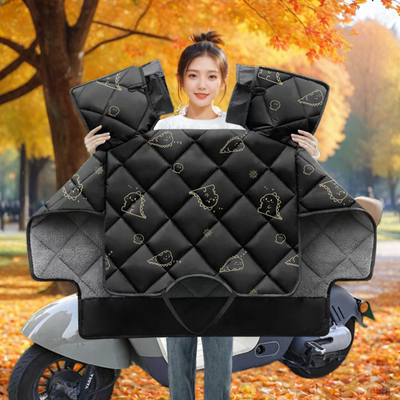 适用九号Q70C电动车冬季挡风被