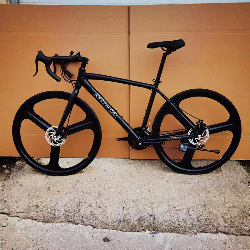 700C铝合金碟刹内走线公路车7/21/24/27/30速通勤竞速快公路赛车