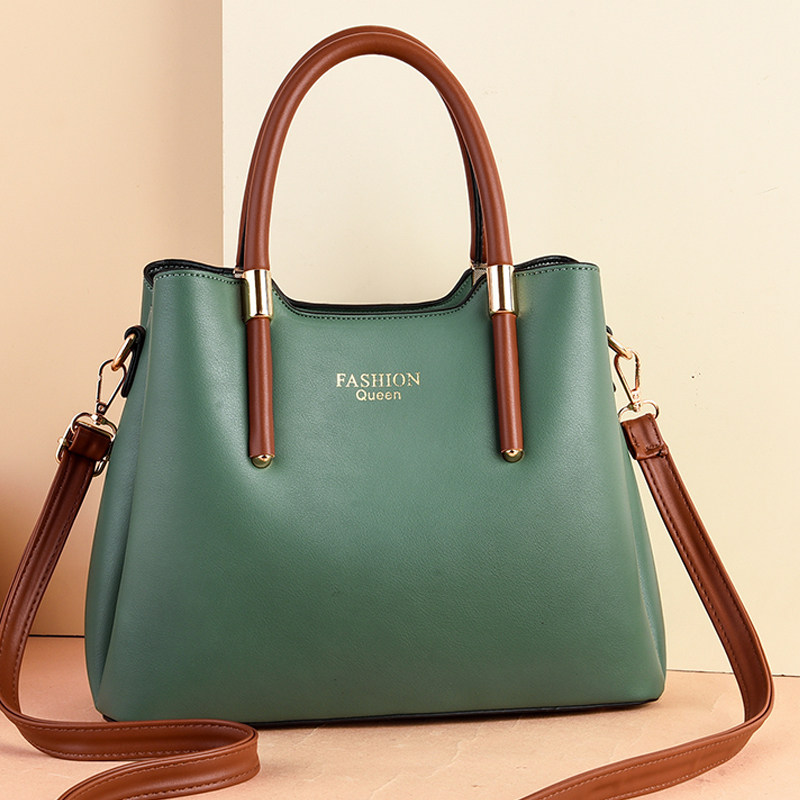 妈妈包包女大气简约2025新款百搭手提包斜挎中年女包大容量40岁50