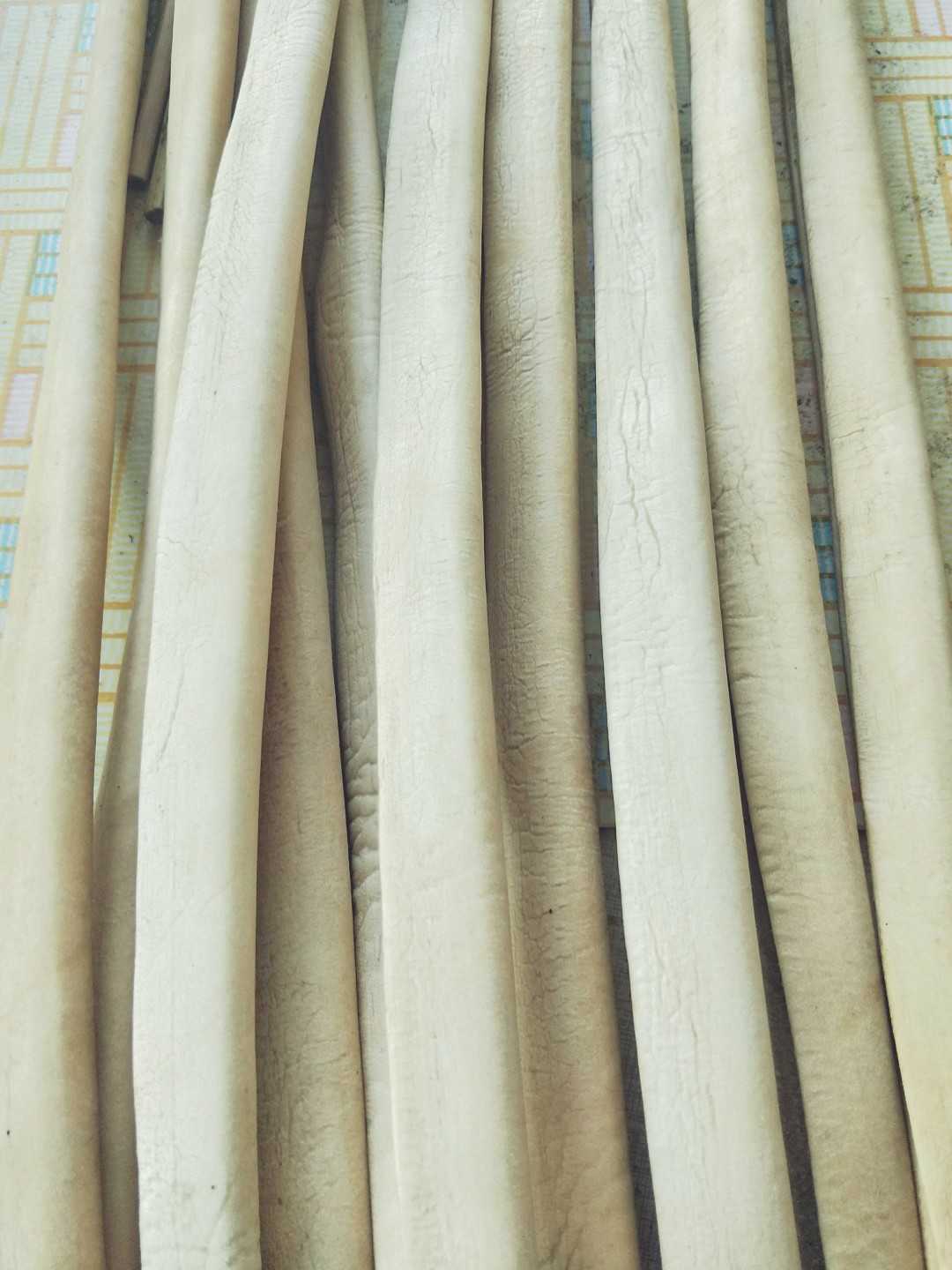 内蒙草原牛皮老皮匠精制马缰绳马具配件龙头板宽4公分合口皮筒皮