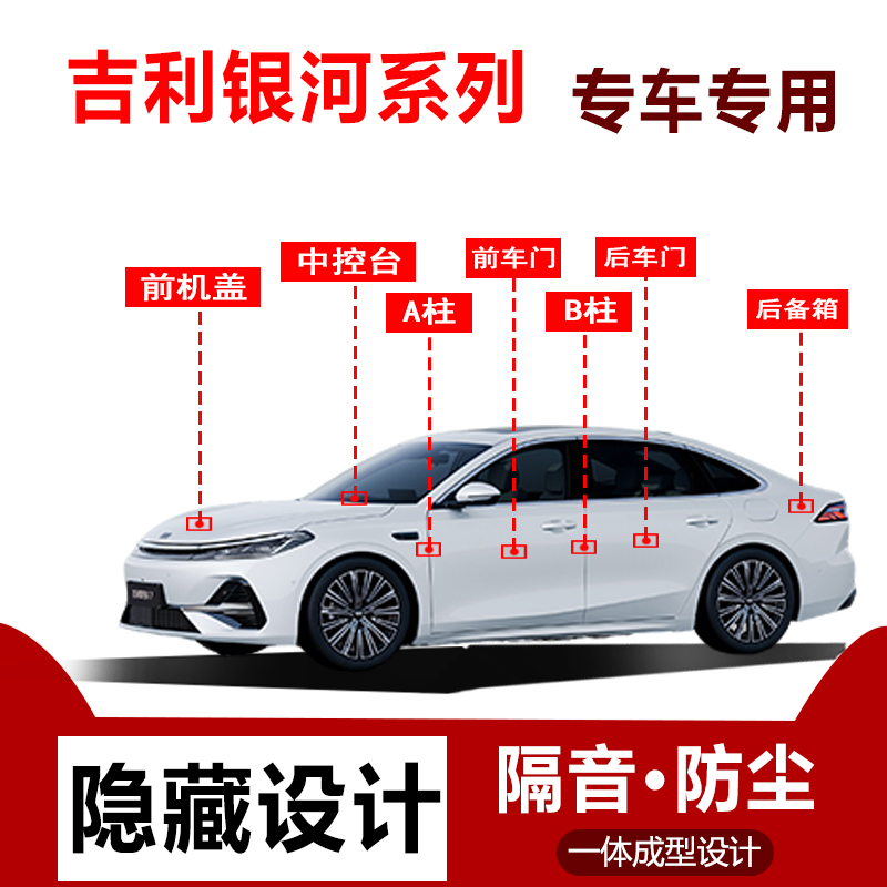 汽车门改装隔音防尘用品密封条