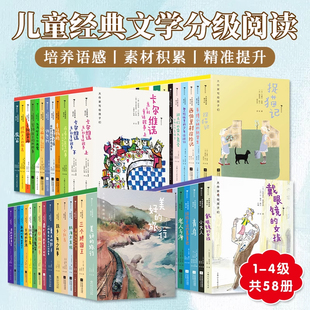 2024年大作家写给孩子们系列全58册分级阅读儿童经典文学读物感受童趣积累词句养成阅读习惯感悟语言魅力开拓眼界学习写作技巧课外