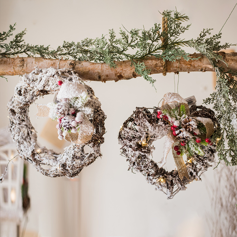 掬涵花环挂件场景氛围心形星星