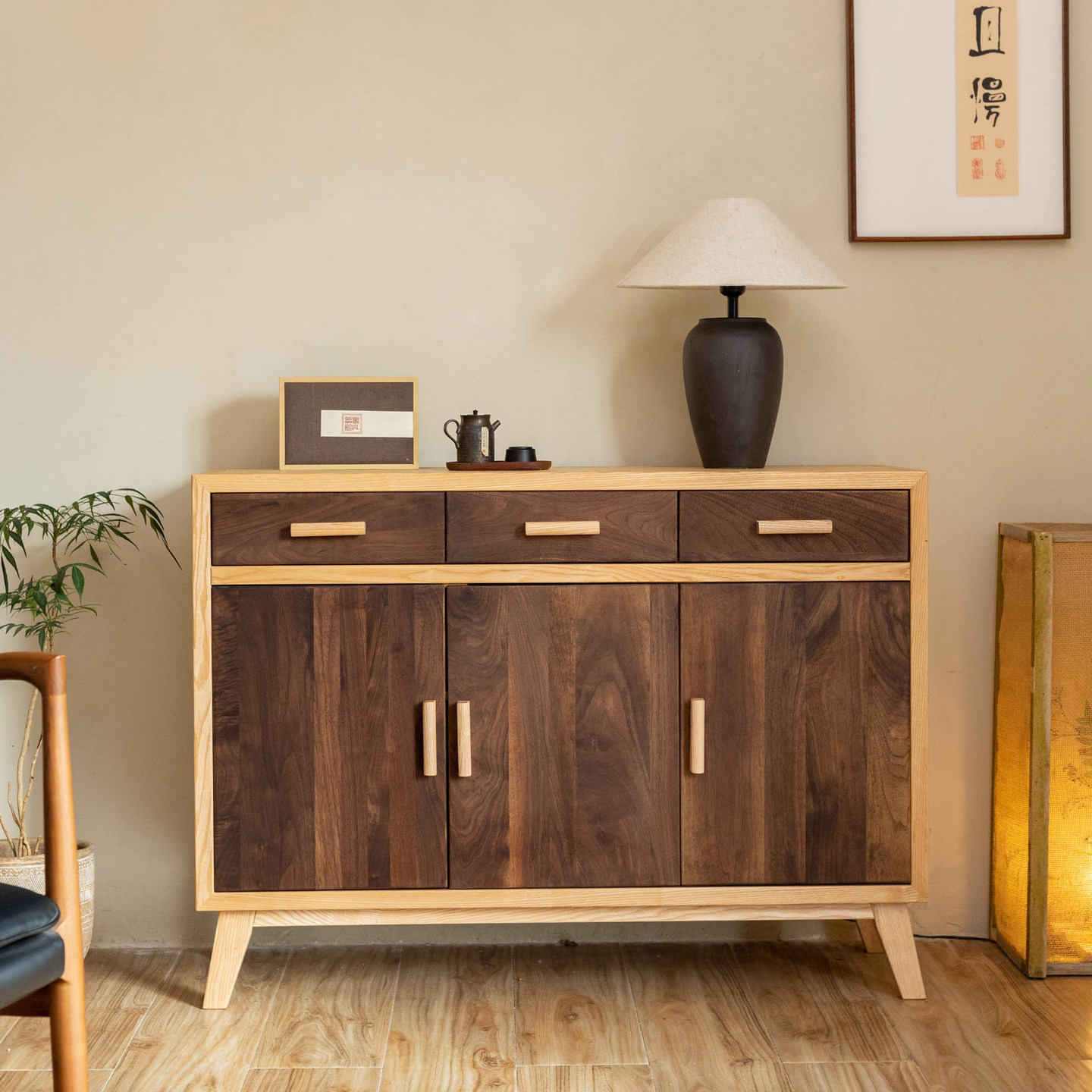 实木斗柜客厅抽屉柜房间置物柜