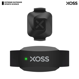 行者XOSS新品 双模速度踏频器蓝牙骑行心率带跑步手臂带心率自行车