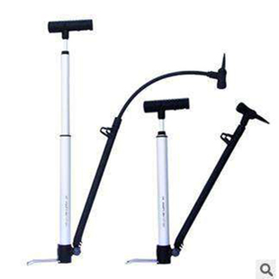 台湾GIYO山地公路自行车家用迷你高压便携式打气筒落地式带气压表