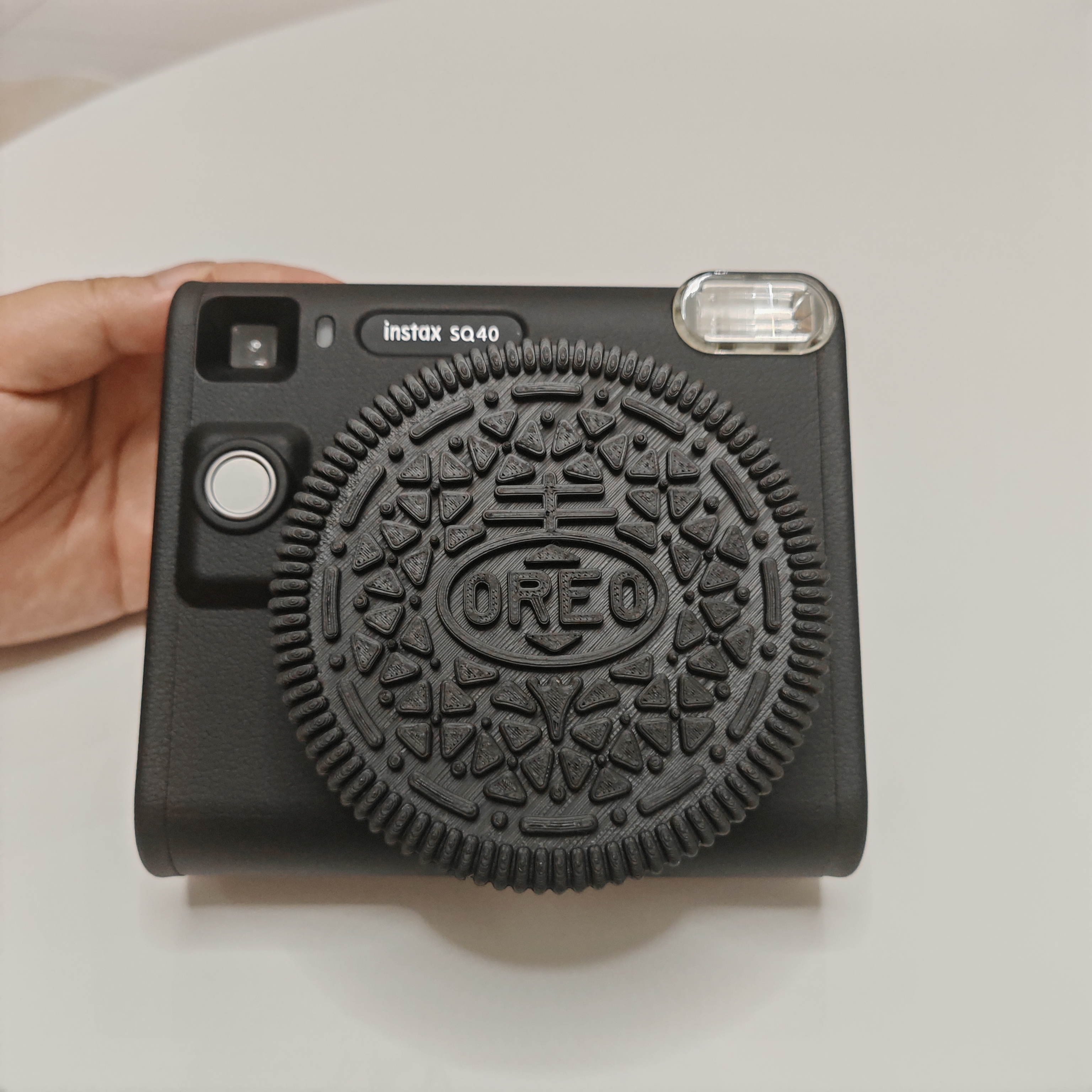 富士配件instax拍立得SQ40镜头盖防尘个性保护镜头盖