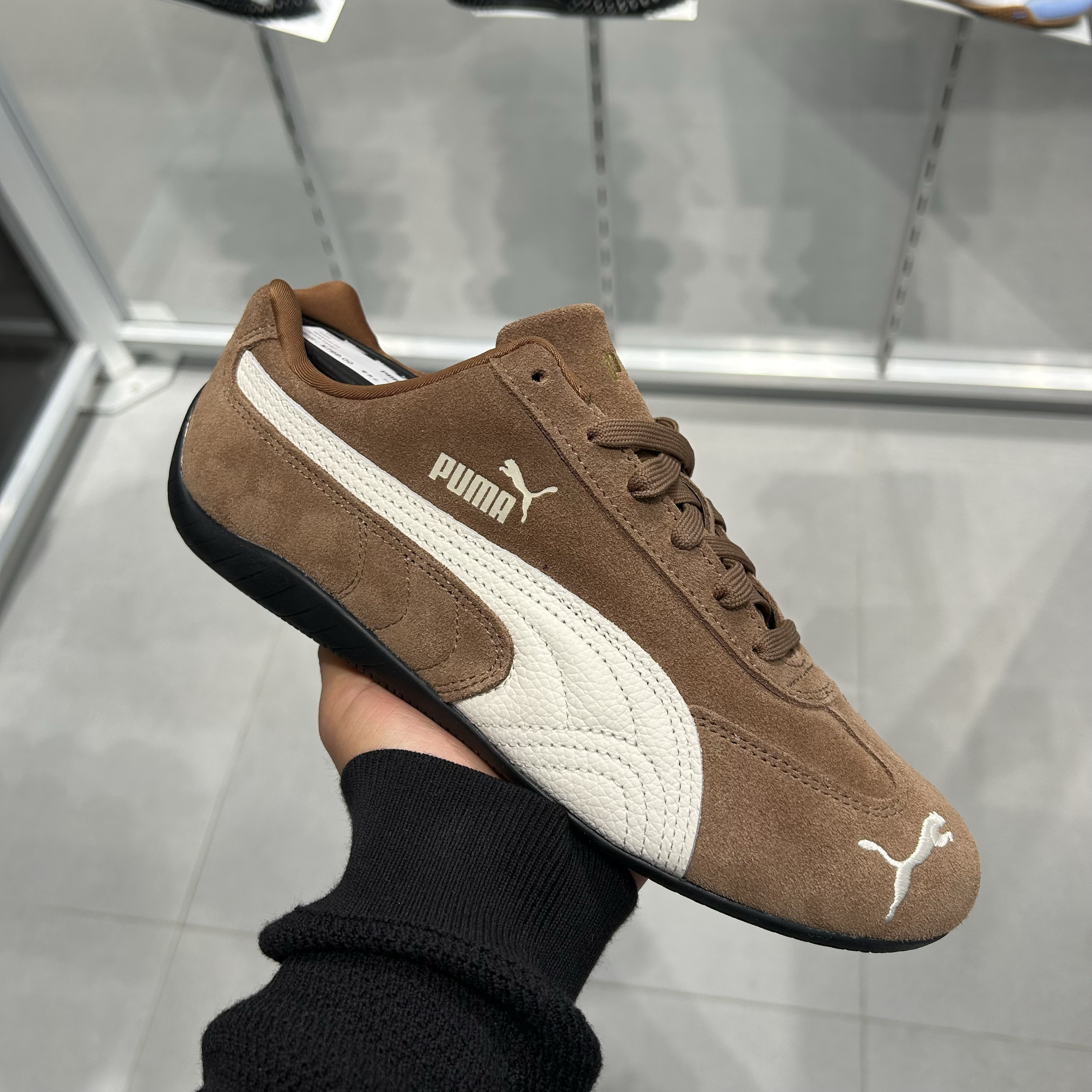 PUMA彪马Speedcat OG男女同款棕色复古赛车风薄底鞋休闲鞋406329