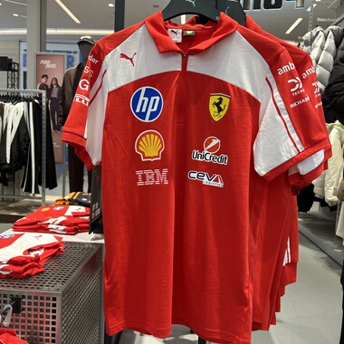 PUMA彪马男子2026赛季Ferrari法拉利赛车系列复刻版Polo衫713829