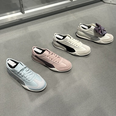 PUMA彪马Bella UT LEA 女子轻便意式复古薄底鞋T头休闲鞋405256