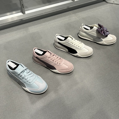 PUMA彪马Bella UT LEA 女子轻便意式复古薄底鞋T头休闲鞋405256