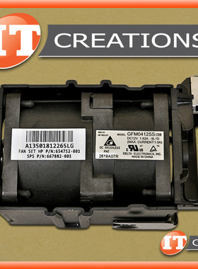 惠普DL360PG8 HP DL360 G8服务器散热风扇 654752-001 667882-001