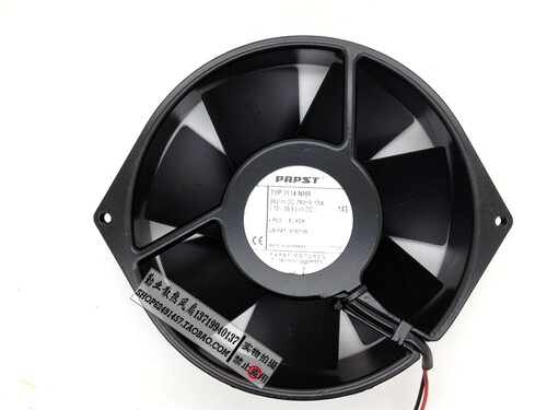 TYP7114NHR 正品德国 PAPST 15CM 24V 19W 全金属 ABB变频器风扇