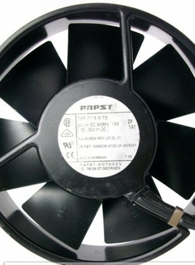 德国PAPST 15038 15CM 金属叶 24V13W 耐高温风扇TYP7114N/19