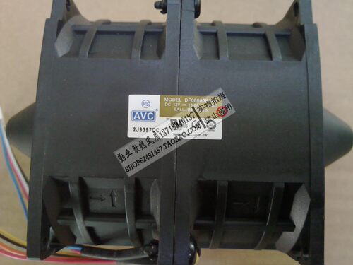 AVC 8080 12V 13A GAD0880B01 DF08080B12U 汽车增压涡轮改装风扇