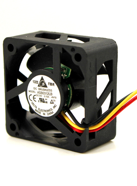 台达3015 3CM3厘米风扇 12V 0.10A 超静音 ASB0312LB 交换机风扇