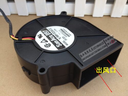 三洋SANYO 9733涡轮风扇 1U2U服务器风扇12V 0.68A 109BM12GC2-3