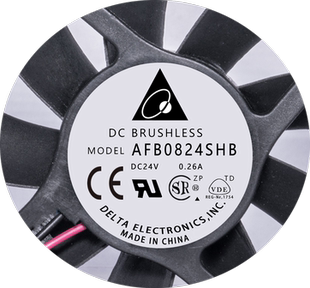 AFB0824SHB 台达 8015 24V 0.26A 8CM/厘米 双滚珠变频器工控风扇