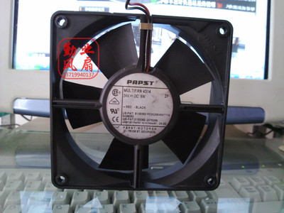 德国EBMPAPST MULTIFAN4314 24V5W 12032 12cm双滚珠变频散热风扇