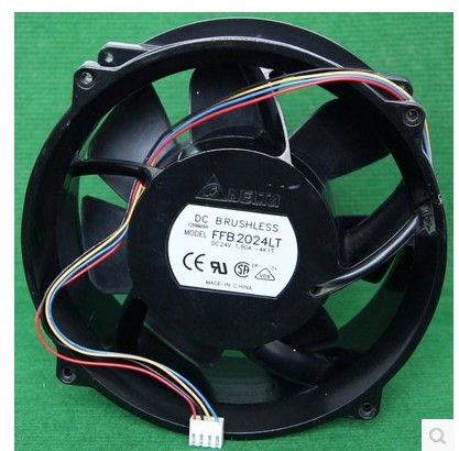 DELTA台达 FFB2024LT 24V 1.8A 200*200*70MM 大风量调速散热风扇