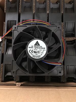 台湾台达 QFR1212GHE 12V 2.7A 12038 前后通用散热风扇