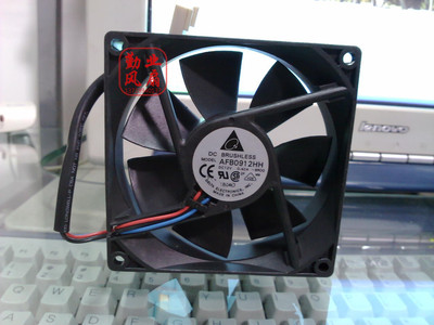 DELTA台达 双滚珠 9cm9厘米机箱风扇 AFB0912HH-FOO 9025