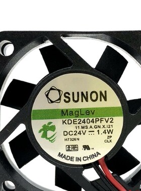 KDE2404PFV2 全新建准 4010 24V 1.4W 4CM  磁悬浮变频器工控风扇