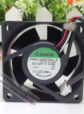 建准SUONO 6025 6CM双滚珠风扇 12V 3.9W PMD1206PTB1-A