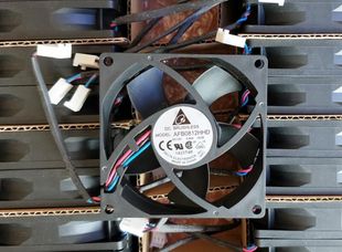 8CM 8020 12V 0.40A AFB0812HHD 全新原装 双滚珠大风量风扇 台达