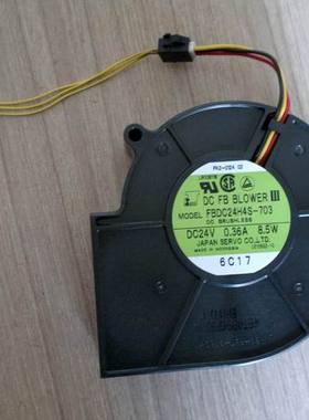 日本伺服 涡轮风扇9033 FBDC24H4S-703 DC:24V 0.36A 8.5W 散热器
