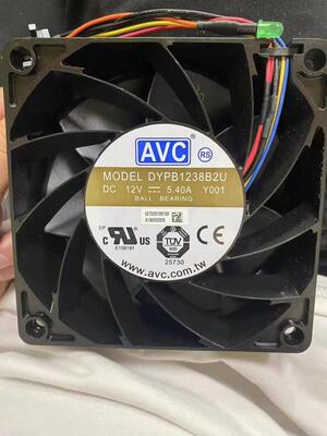 AVC DYPB1238B2U 12V 5.40A 12CM 12038 DYPA1238B2U 暴力4线风扇