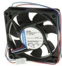 原装正品德国ebmpapst 712F/2M DC12V 90MA 1.1W 3线 设备风扇