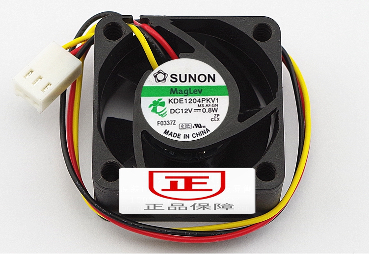 KDE1204PKV1 全新 SUNON 4020 12V 0.8W 4厘米静音 磁悬浮风扇
