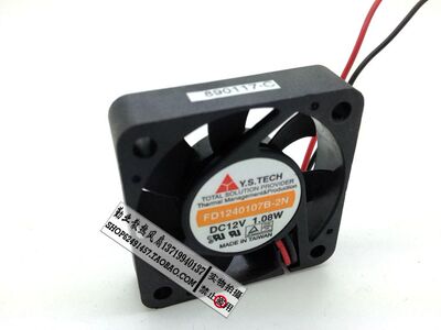 元山Y.S.TECH 4CM/厘米 4010风扇 12V 1.08W FD1240107B-2N