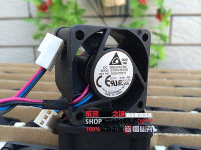 全新原装台达 4CM 1U交换机风扇 4020 12V 0.18A EFB0412VHD-F00
