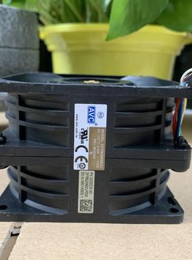 AVC DFPB0856B2U 8056 DC12V 2.30A 8CM双电机服务器增压暴力风扇