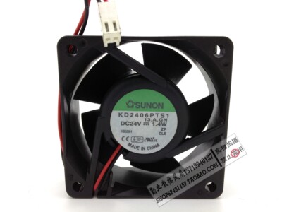 台湾建准SUNON KD2406PTS1 6025 1.4W 24v变频器 开关电源风扇