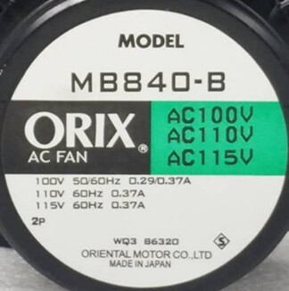 原装日本进口 ORIX MB8Z-B3 D3/F21 MB840-B D  110V 220V 鼓风机