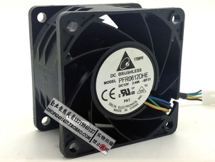 台达 PFR0612DHE 6038 超强大风量暴力风扇2.40A 支持PWM 6cm 原装