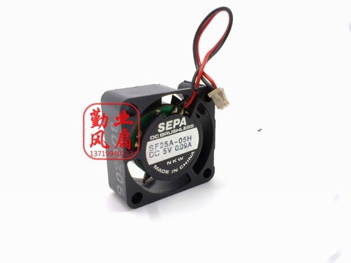 日本SEPA 2510 2.5厘米笔记本静音风扇 硬盘 5V 0.09A SF25A-05H