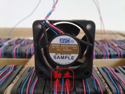全新 台湾AVC 4020 4cm1U服务器交换机风扇12V 0.17A DATA0420B2S