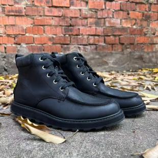 44码 复古马克头高帮男靴轻便舒适 经典 里外全皮 40.5