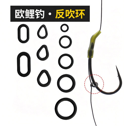 欧鲤钓配件铁环适用鱼钩反吹圆环