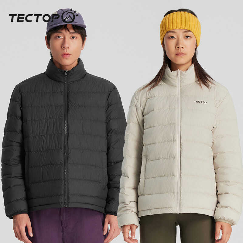 立领轻薄男女款羽绒服tectop保暖
