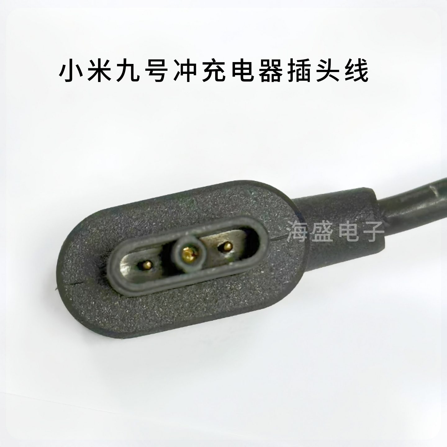 适用九号平衡车充电电器扁孔线