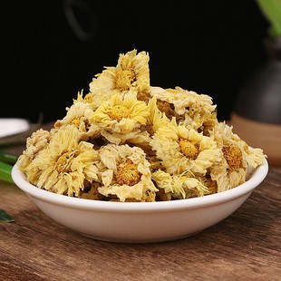 菊花 杭白菊 中药材 杭菊花 白菊花干 药菊花 干菊花500克包邮