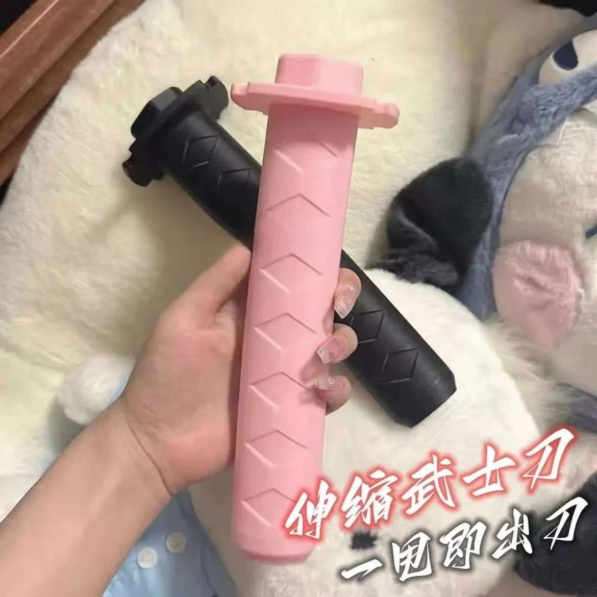 网红重力武士刀可伸缩螺旋剑同款甩刀创意解压模型玩具