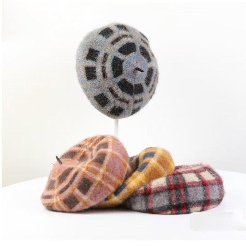 【五行志】独家设计师款-高级感兔毛贝雷帽