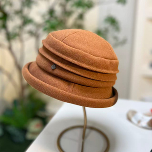 【雪月】2025高端外贸专供系列-高级感渔夫帽